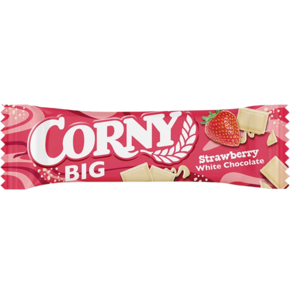 CORNY - BIG Strawberry White Chocolate 40g